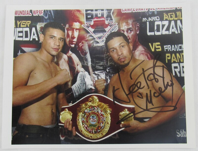 Hector Camacho Jr Signed Auto Autograph 8.5x11 Photo IV