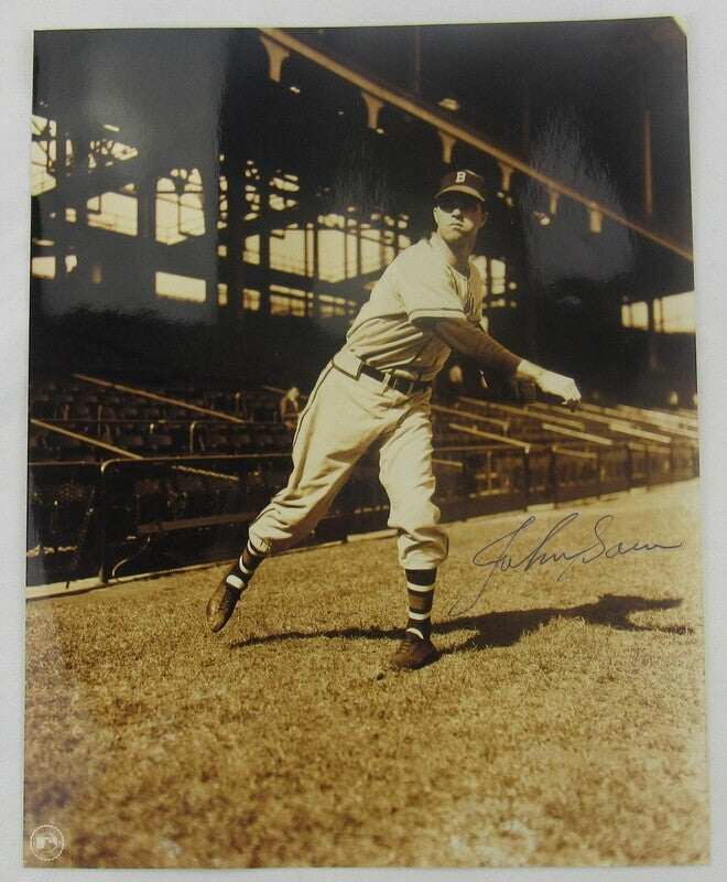 Johnny Sain Signed Auto Autograph 8x10 Photo III