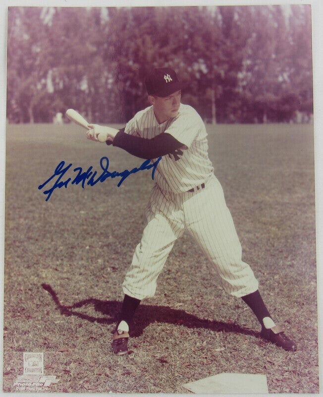 Gil McDougald Signed Auto Autograph 8x10 Photo