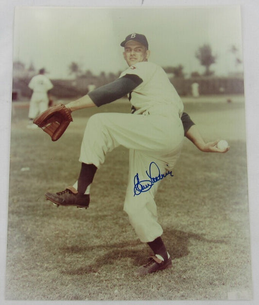 Clem Labine Signed Auto Autograph 8x10 Photo V