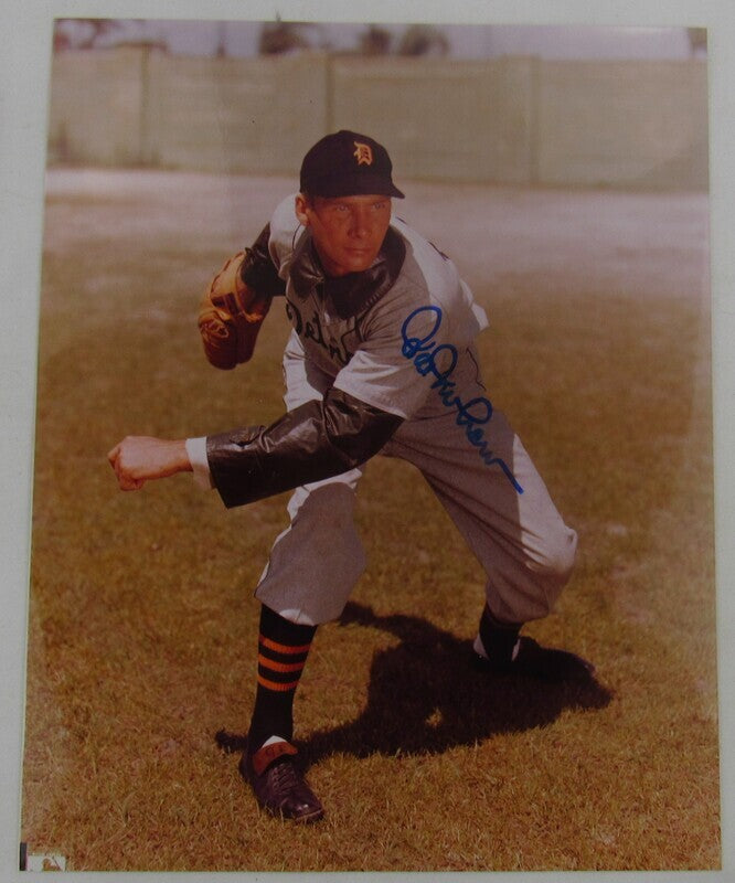 Hal Newhouser Signed Auto Autograph 8x10 Photo II