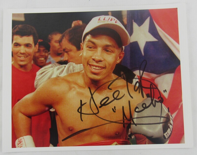 Hector Camacho Jr Signed Auto Autograph 8.5x11 Photo III