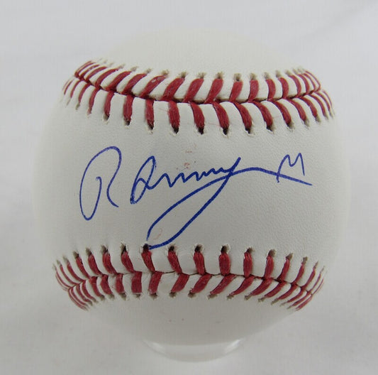 Ronny Mauricio Signed Auto Autograph Rawlings Baseball JSA COA