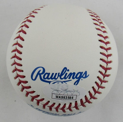 Paul O'Neill Signed Auto Autograph Rawlings Baseball JSA Witness