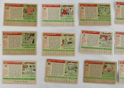 1955 Signed Topps Baseball Cards Dale Long Billy Gardner Bob Kline +more