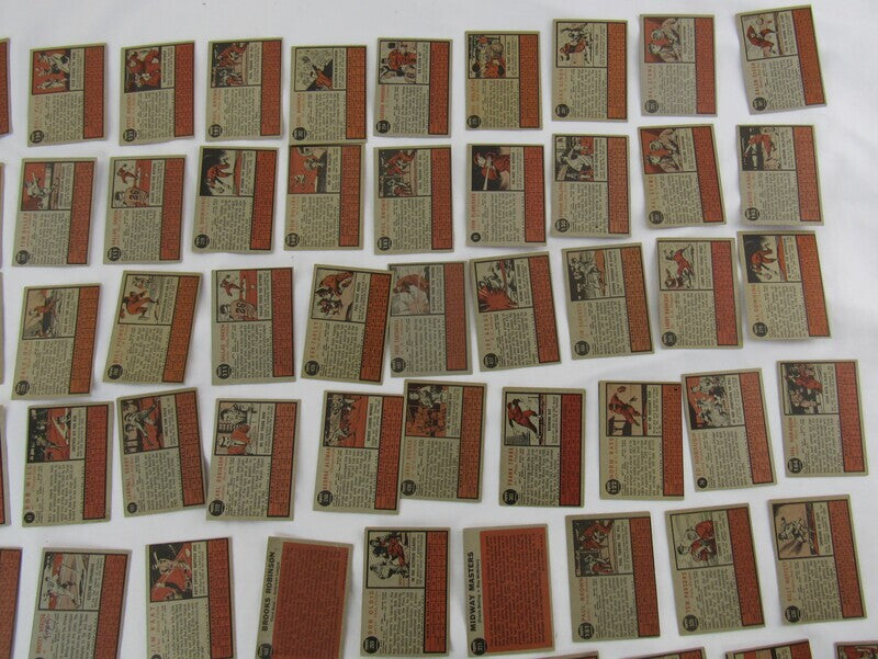 Lot of 94 Signed 1962 Topps Baseball Cards Earl Robinson Bobby Shantz Brooks Robinson & More