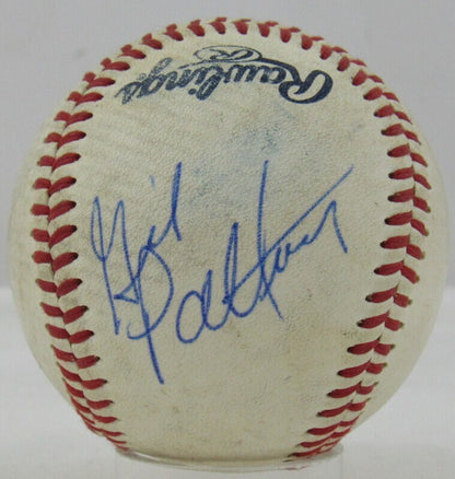 Gil Patterson Signed Auto Autograph Baseball B98