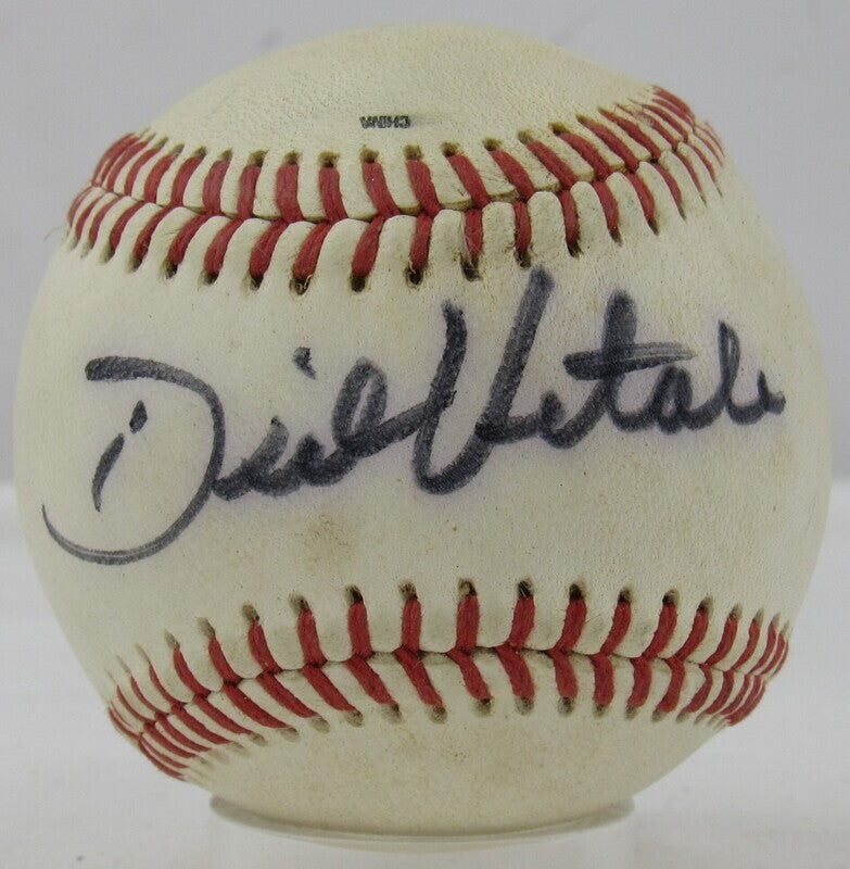 Dick Vitale Signed Auto Autograph Baseball B94