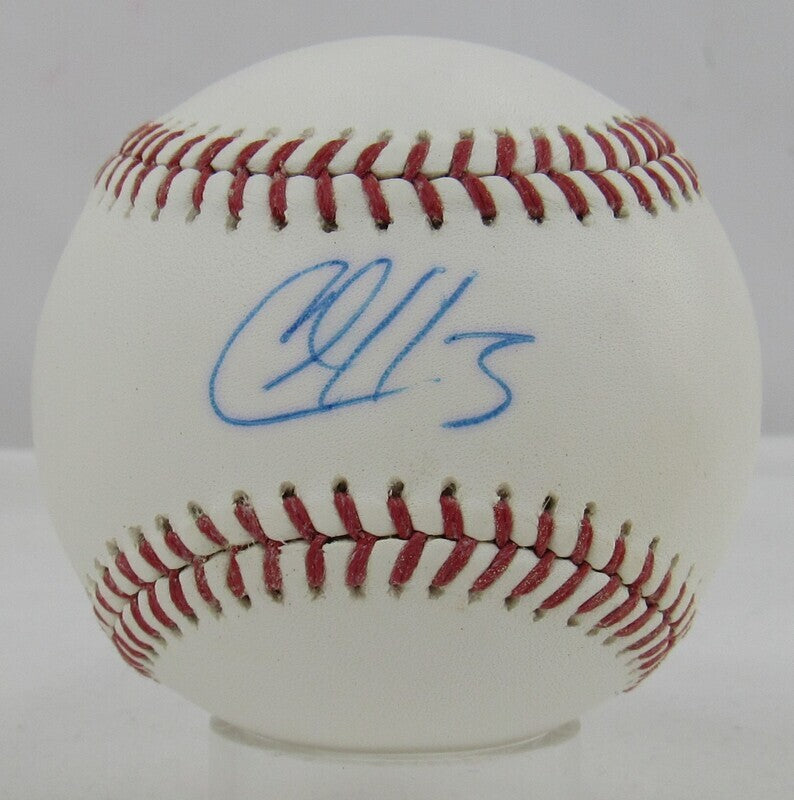 Chase Hardley Signed Auto Autograph Rawlings Baseball B116