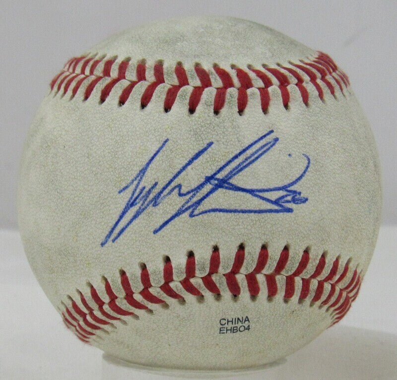 Tyler Austin Signed Auto Autograph Rawlings Baseball B119