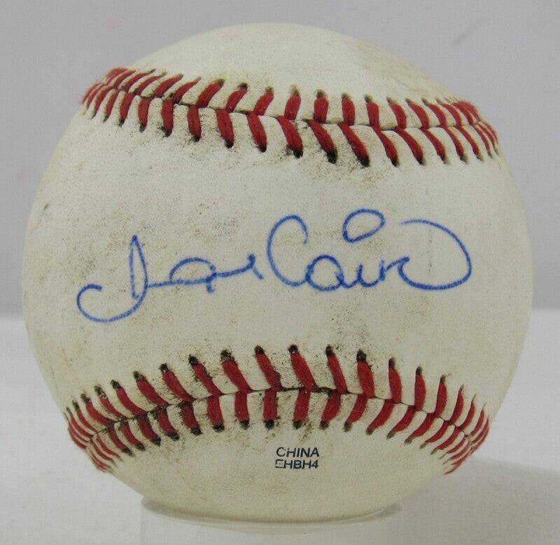 Miguel Cairo Signed Auto Autograph Rawlings Baseball B119