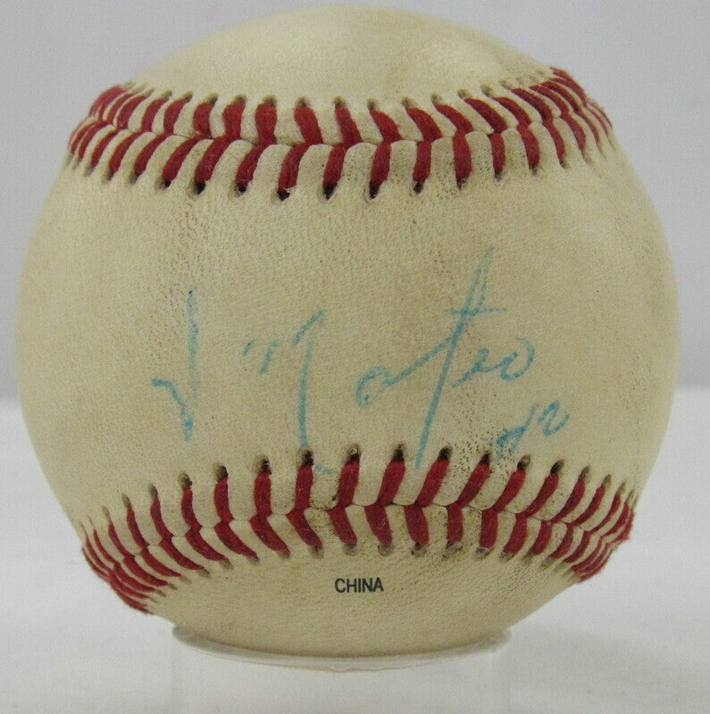 Jorge Mateo Signed Auto Autograph Rawlings Baseball B123 II