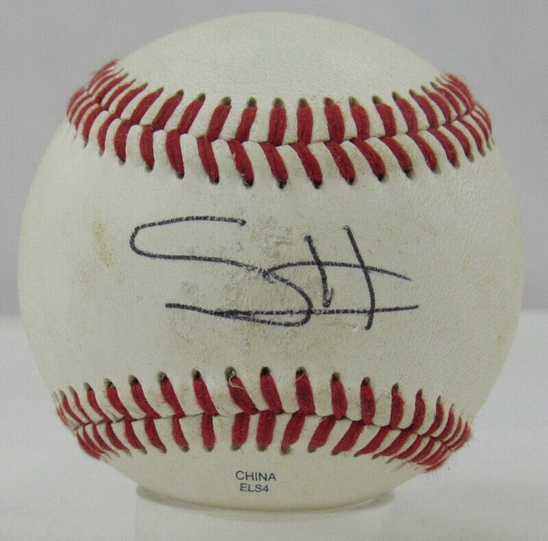 Slade Heathcott Signed Auto Autograph Rawlings Baseball B123 II