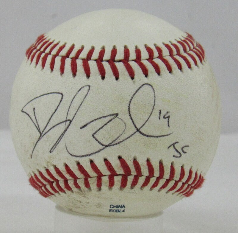 Dante Bichette Jr Signed Auto Autograph Rawlings Baseball B123