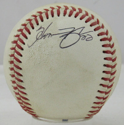 Homer Bush Signed Auto Autograph Baseball B108