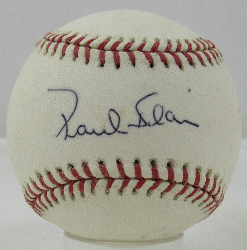 Paul Blair Signed Auto Autograph Baseball B114