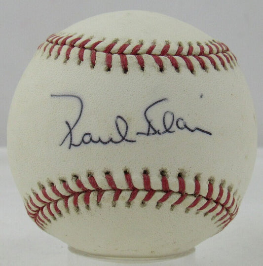 Paul Blair Signed Auto Autograph Baseball B114