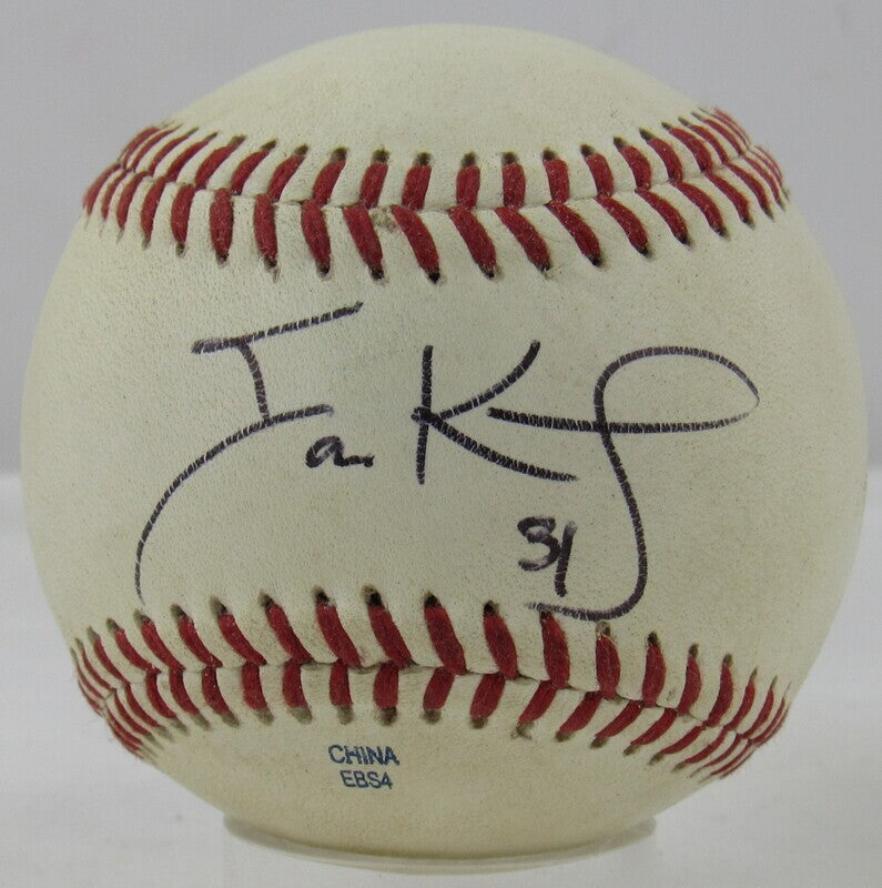 Ian Kennedy Signed Auto Autograph Baseball B114