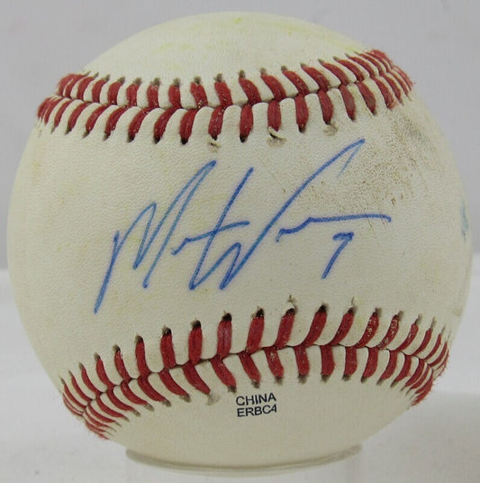 Mason Williams Signed Auto Autograph Baseball B114