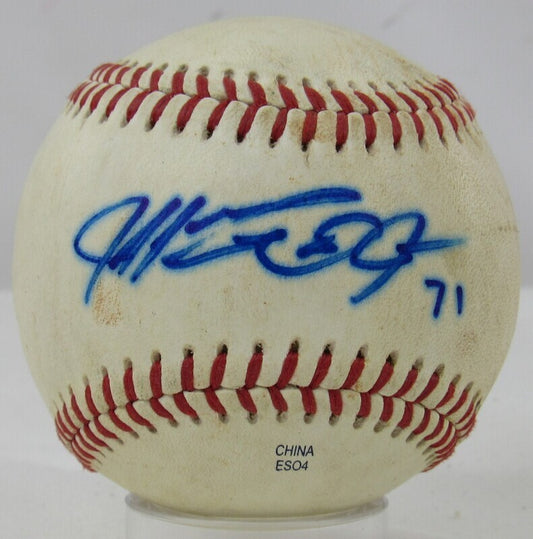 Jeff Marquez Signed Auto Autograph Rawlings Baseball B97