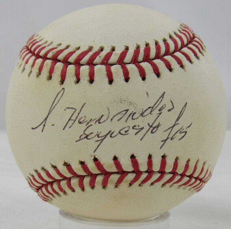 Adrian Hernandez Signed Auto Autograph Rawlings Baseball B89