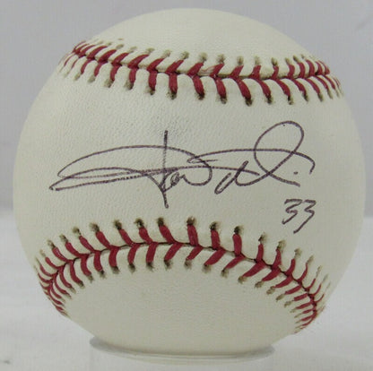 Jaret Wright Signed Auto Autograph Rawlings Baseball B91