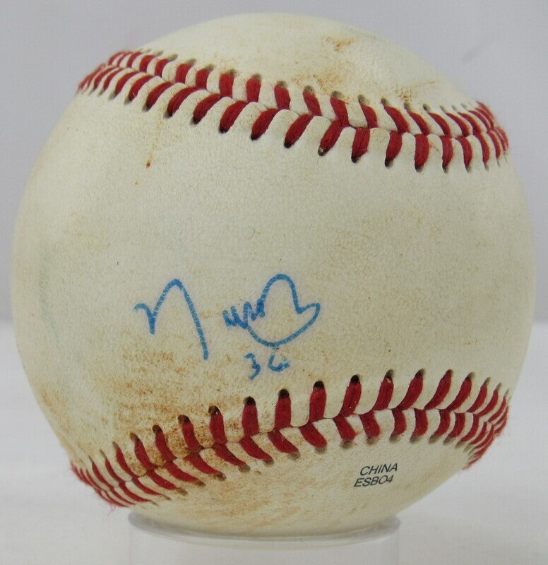 Nelson Alvarez Signed Auto Autograph Rawlings Baseball B92