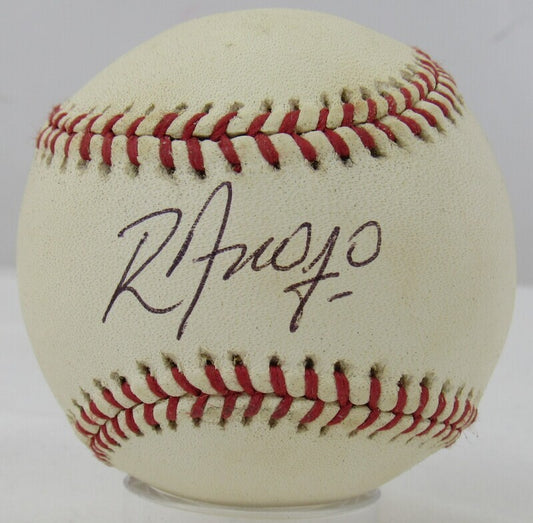 Rolando Arroyo Signed Auto Autograph Rawlings Baseball B99