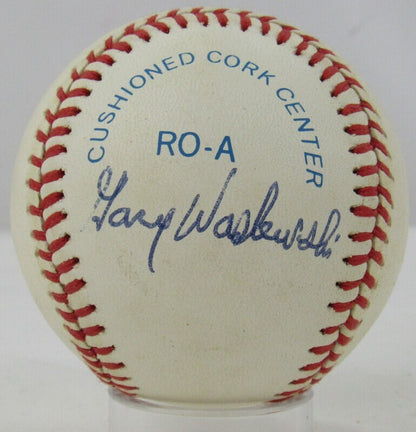 Gary Waslewski Signed Auto Autograph Rawlings Baseball B99