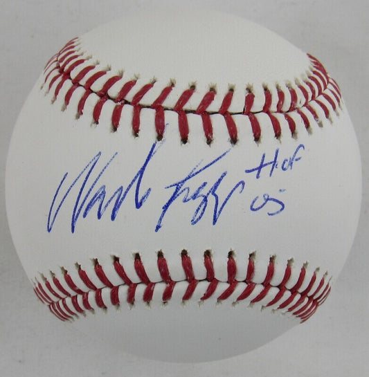 Wade Boggs Signed Auto Autograph Rawlings Baseball w/ HOF 05 Insc JSA Witness