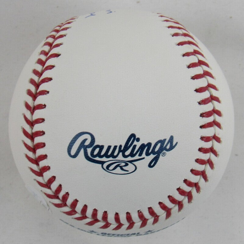 Chris Chambliss Signed Auto Autograph Rawlings Baseball w/ 1971 AL ROY Insc JSA Witness