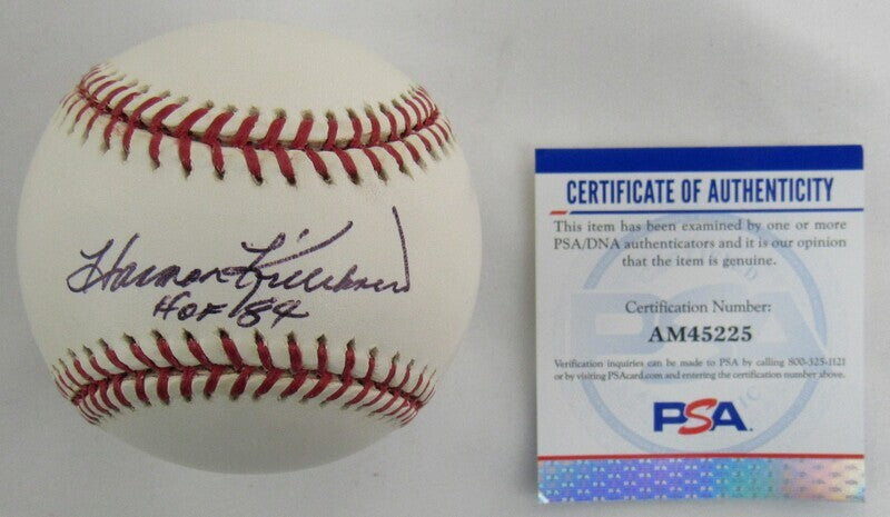 Harmon Killebrew Signed Auto Autograph Rawlings Baseball w/ Insc PSA AM45225