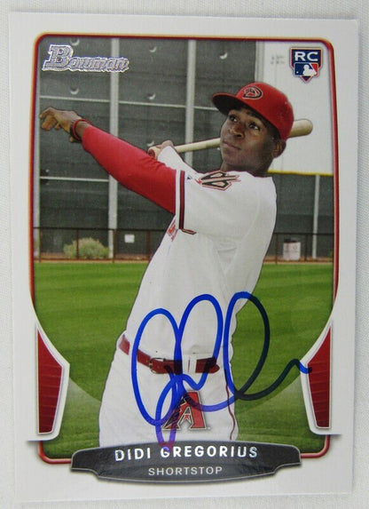 2013 Topps Didi Gregorius Signed Auto Autographed Card