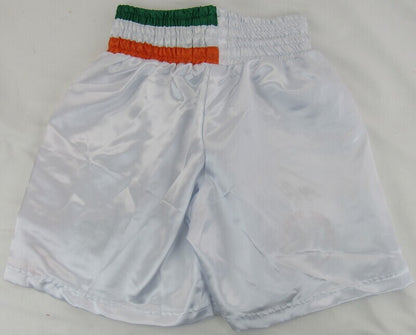 Larry Holmes Gerry Cooney Signed Auto Autograph Boxing Trunks Shorts JSA Witness