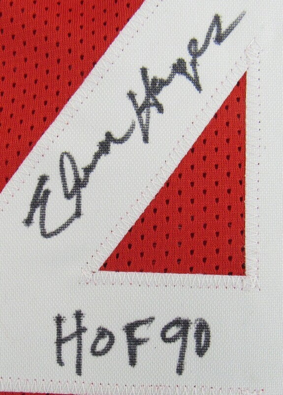 Elvin Hayes Signed Auto Autograph Replica Rockets Jersey w/ Insc JSA Witness COA