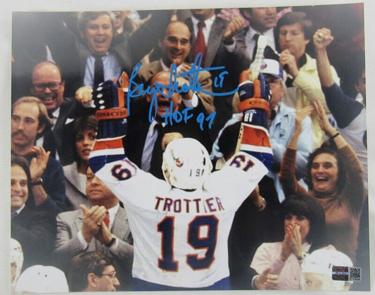 Bryan Trottier Signed Auto Autograph 8x10 Photo Steiner Hologram I