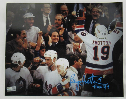 Bryan Trottier Signed Auto Autograph 8x10 Photo Steiner Hologram II