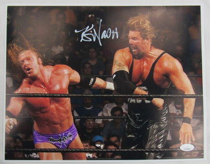 Kevin Nash Signed Auto Autograph Photo 11x14 JSA Witness