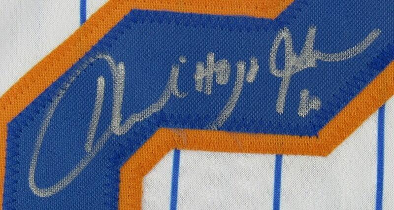 Howard Johnson Signed Auto Autograph Replica Mets Jersey Steiner Hologram II