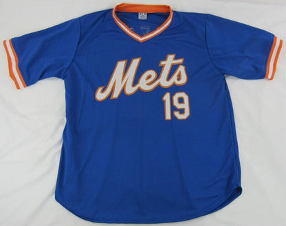 Bob Ojeda Signed Auto Autograph Replica Mets Jersey Steiner Hologram I