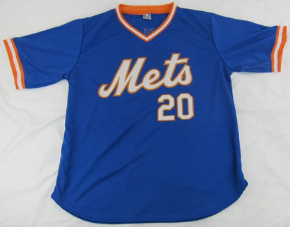 Howard Johnson Signed Auto Autograph Replica Mets Jersey Steiner Hologram