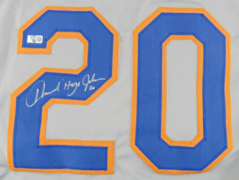 Howard Johnson Signed Auto Autograph Replica Mets Jersey Steiner Hologram III