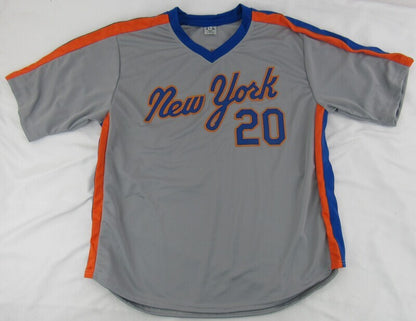 Howard Johnson Signed Auto Autograph Replica Mets Jersey Steiner Hologram III