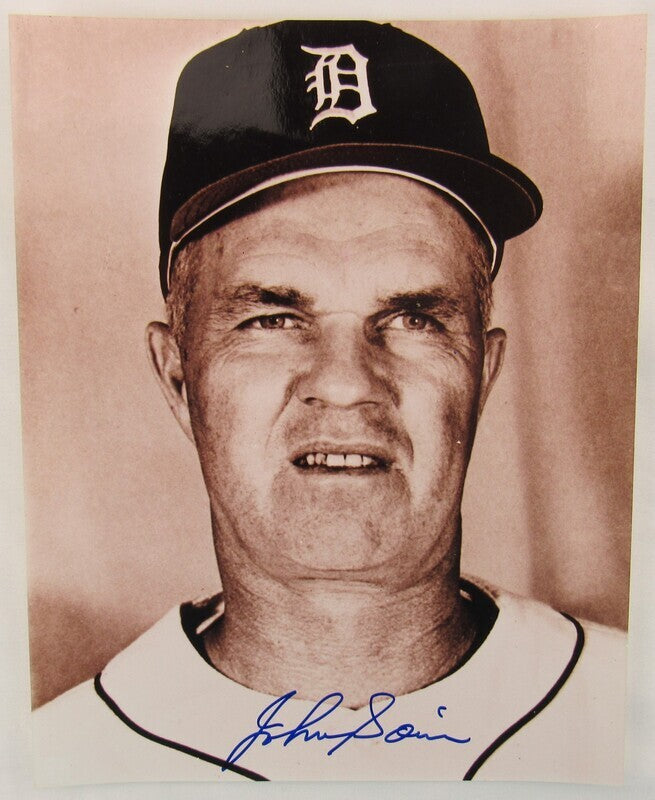 John Johnny Sain Signed Auto Autograph 8x10 Photo