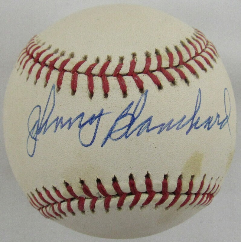 Johnny Blanchard Signed Auto Autograph Rawlings Baseball B125