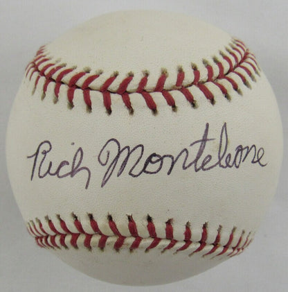 Rich Monteleone Signed Auto Autograph Rawlings Baseball B124