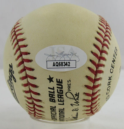 Rich Ashburn Signed Auto Autograph Rawlings Baseball JSA AQ68342