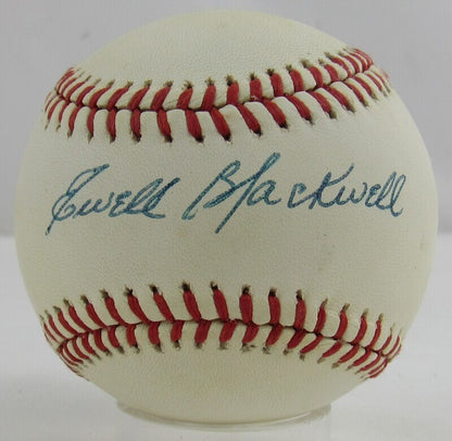 Ewell Blackwell Signed Auto Autograph Rawlings Baseball JSA AQ68336