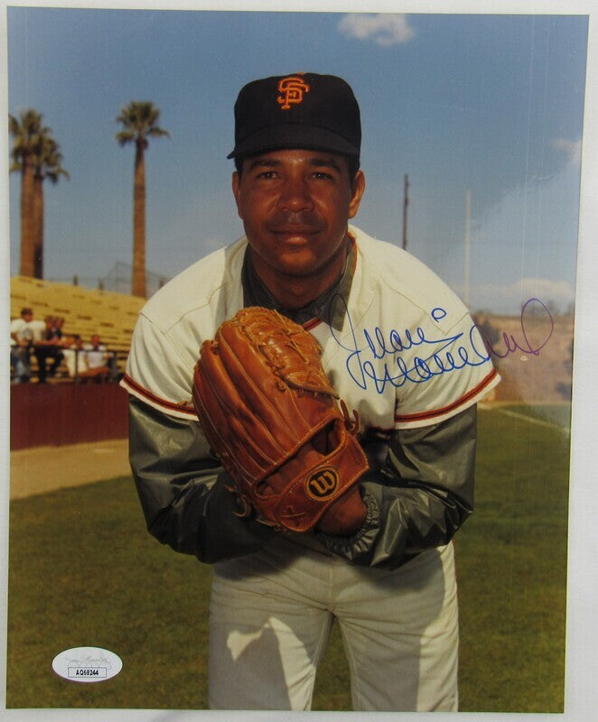 Juan Marichal Signed Auto Autograph 8x10 Photo JSA AQ68244