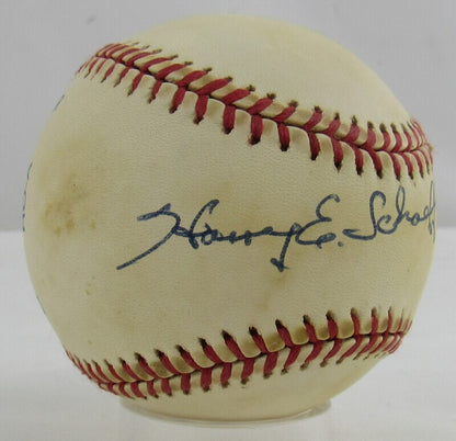 Harry Schaeffer Signed Auto Autograph Rawlings Baseball JSA AQ68361